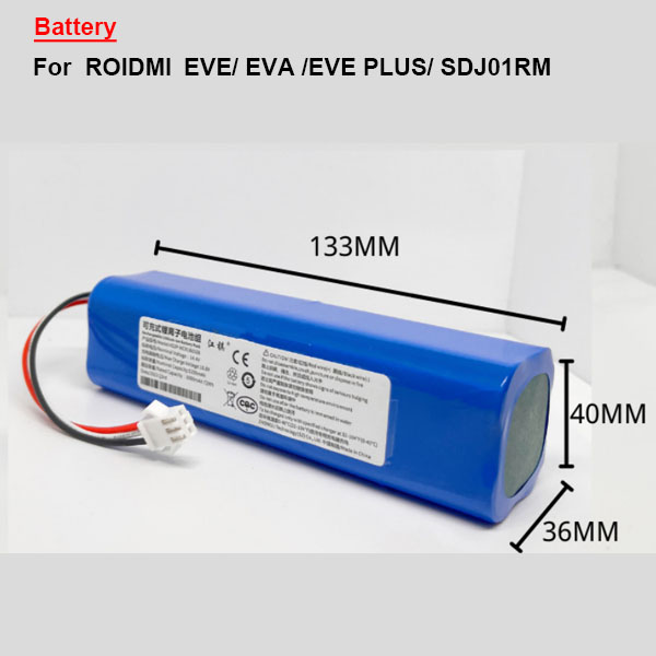  Lithium Battery For Roidmi Eve Plus