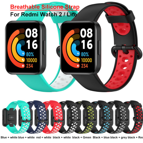   Breathable Silicone Strap For Redmi Watch 2 / lite  