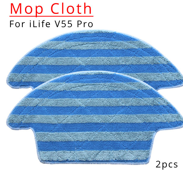   Mop Cloth For iLife V55 Pro (2pcs/lot) 