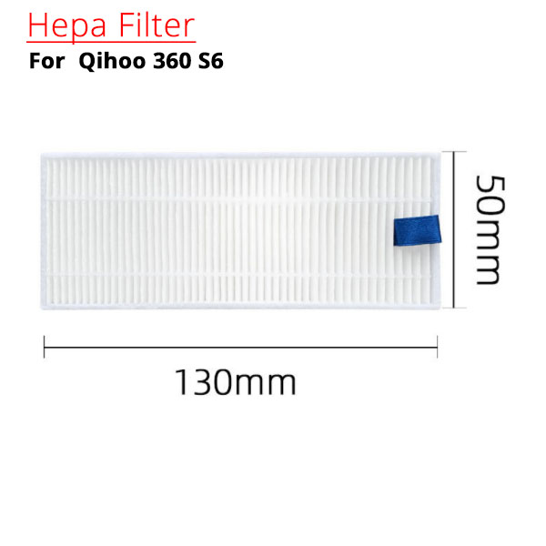 Hepa Filter For Qihoo 360 S6 Robot Vacuum Cleaner (2pcs)