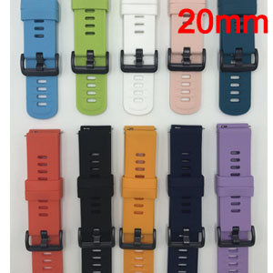    20mm Silicone strap For Huami Bip/Bip lite/GTS1/2/GTR 42mm  