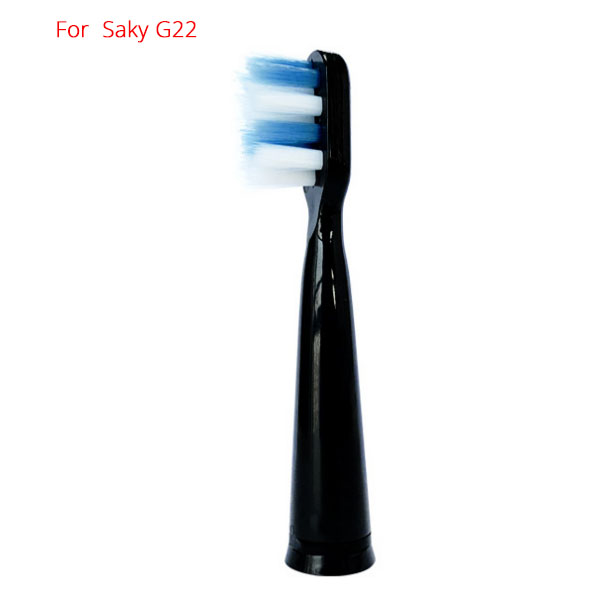 (Black)Electric Toothbrush Heads For Saky G22