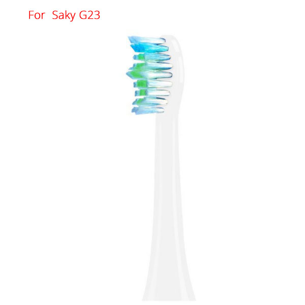 (White)Electric Toothbrush Heads For Saky G23