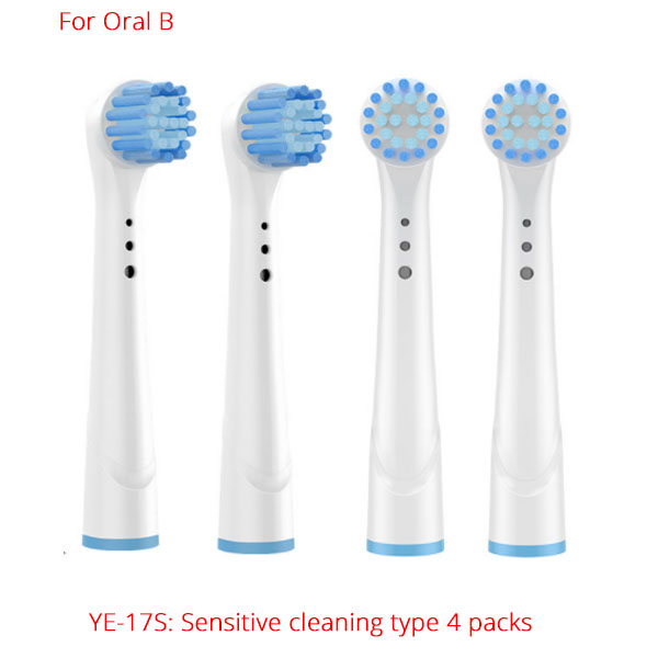  4Pcs/Set YE-18S Electric Toothbrush Head For Oral B Electric Toothbrush	 