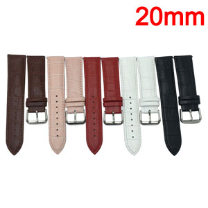 20mm leather strap For Huami Bip/Bip lite/GTS1/2/GTR 42mm