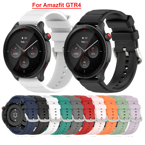    GTR4 Bracelet 22mm Wrist Straps For Huami Amazfit GTR 4 Smartwatch Watchband For Amazfit Pace/ Stratos/GTR 3 Pro/2/2e/47mm Strap   