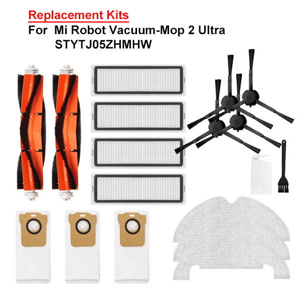  Replacement Kits For Mi Robot Vacuum-Mop 2 Ultra STYTJ05ZHMHW  