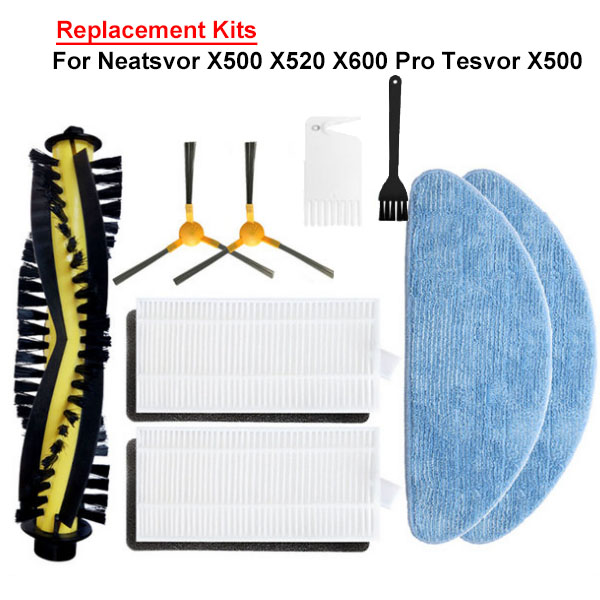  Replacement Kits  For Ikhos Create NetBot S15 Neatsvor X500 Tesvor X500 Pro M1 X520  