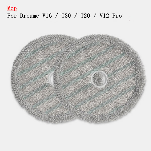 Mop For  Dreame V16 T30 T20 V12 Pro (2PCS/lot)