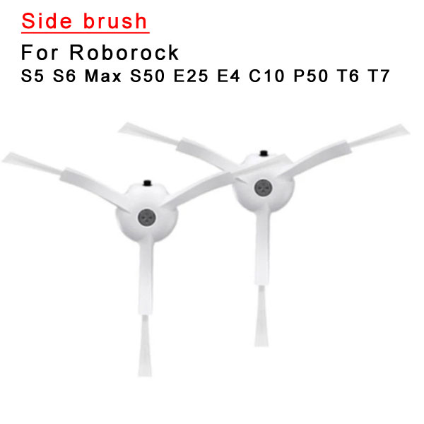    Side brush FOR Roborock S5 S6 Max Pure Maxv S50 S51 S55/ Mijia 1 / 1S SDJQR01RR SDJQR02RR SDJQR03RR    