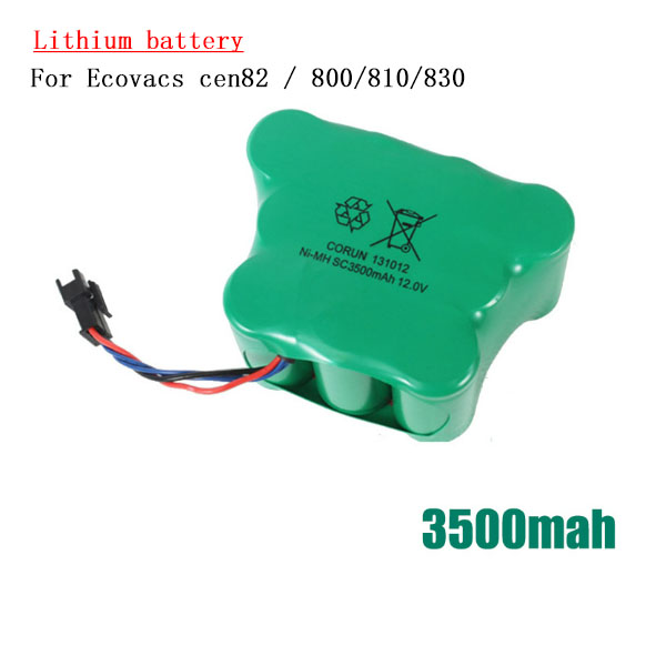 12v 3500mAh  Lithium battery  For Ecovacs cen82 /800/810/830