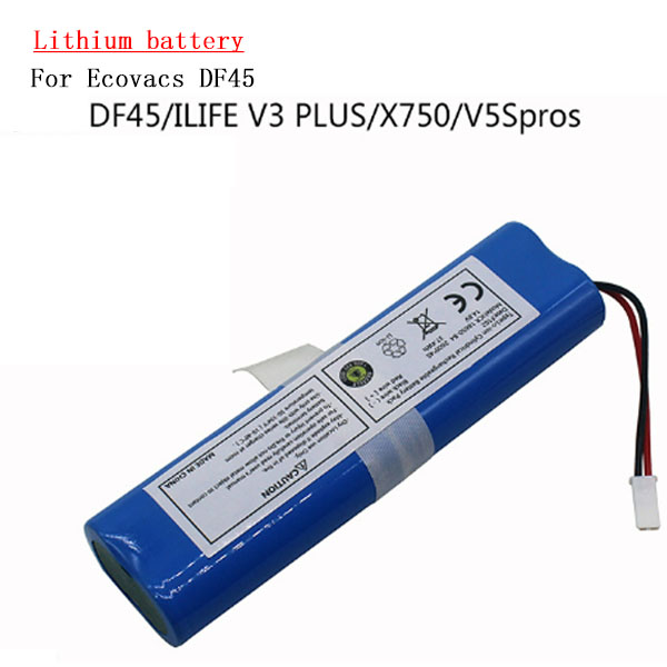 2500mAh Lithium battery For Ecovacs DF45 /ILIFE X750 V5Spro