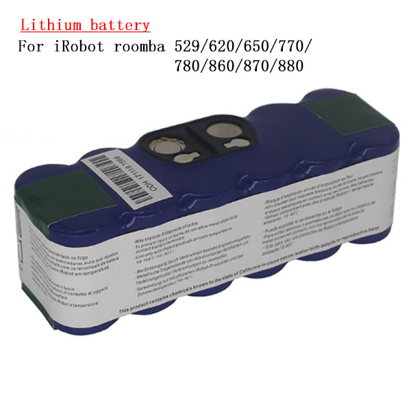   4400mAh battery For  iRobot roomba 529/620/650/770/780/860/870/880  