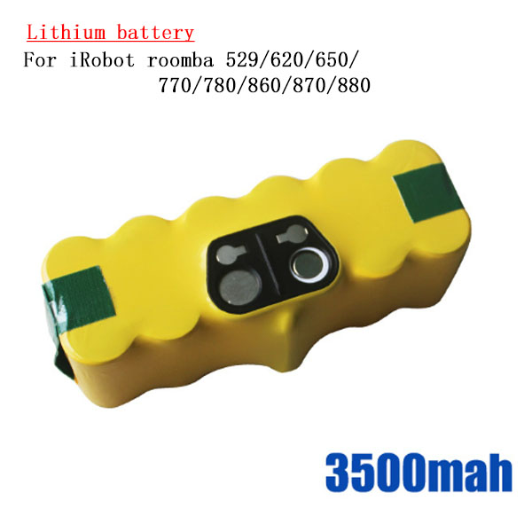 3500mAh Lithium battery For iRobot roomba 529/620/650/  770/780/860/870/880