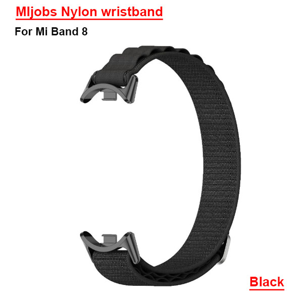  MIjobs Nylon wristband for miband 8 