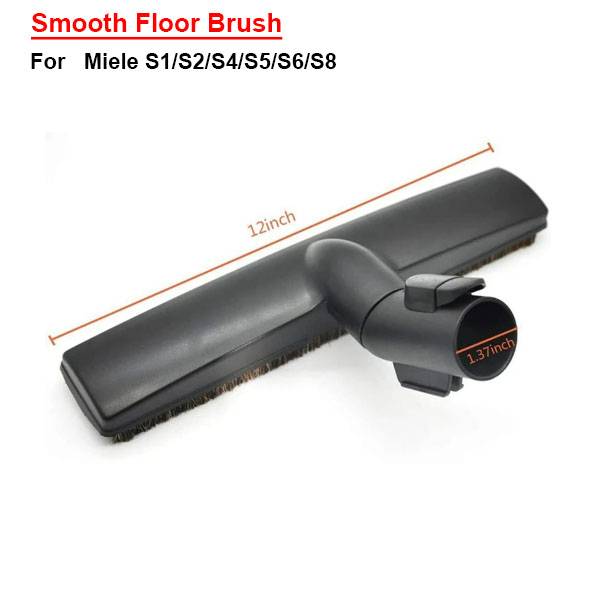   Replacement Set SBB Parquet Anti-Collision Smooth Floor Brush With Horsehair For Miele Vacuum Cleaner 35 MM 1 3/8 Inch  _1