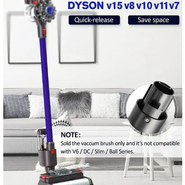  Electric Wet Dry Mopping Head For Dyson V15 V8 V7 V10 V11  