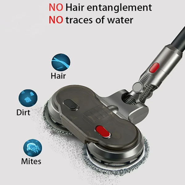  Electric Wet Dry Mopping Head For Dyson V15 V8 V7 V10 V11	 