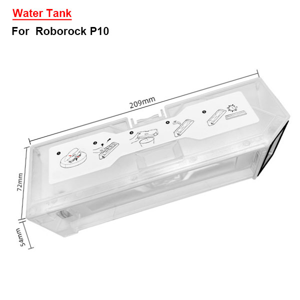  Water Tank For Roborock P10 