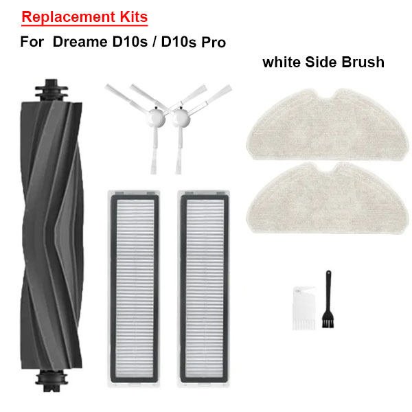  Replacement Kits For  Dreame D10s / D10s Pro 