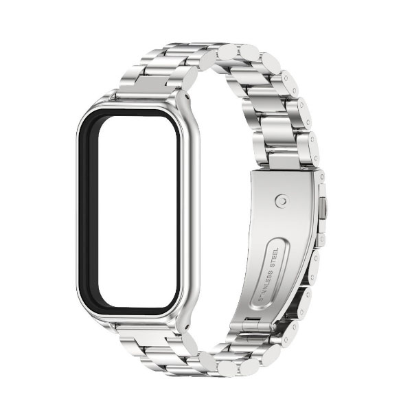   Mijobs Metal Strap For Redmi Band 2/ Mi Band 8 Active   _2