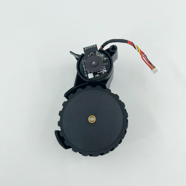    Original Black Wheels (L+R) For Xiaomi Mijia E10 B112 E12 /Mi Robot Vacuum-Mop 2 Lite   _2