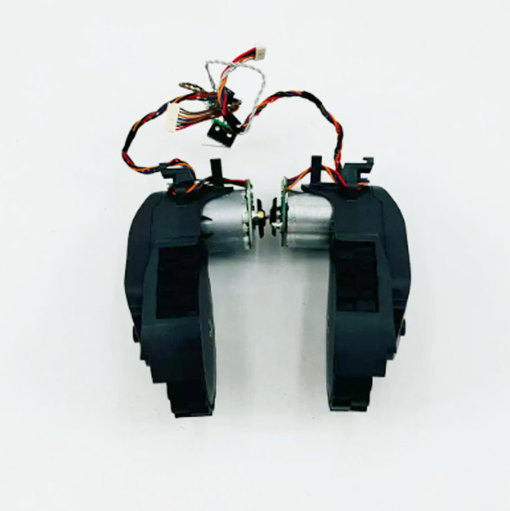   Original Black Wheels (L+R) For Roborock E55/G10/S70 Pro Q55/Q70/Q75  _1