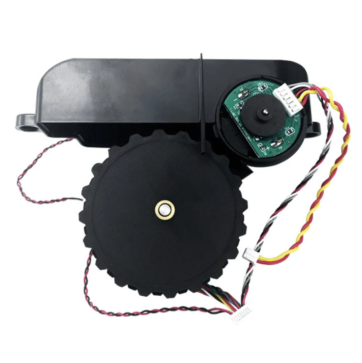   Original Black Wheels (L+R) For Xiaomi Mijia STYTJ02YM MVXVC01-JG Viomi V2 Pro  _1