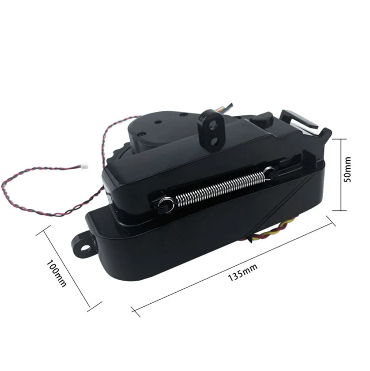   Original Black Wheels (L+R) For Xiaomi Mijia STYTJ02YM MVXVC01-JG Viomi V2 Pro  _2