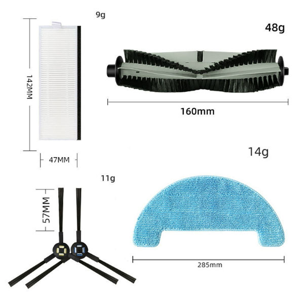  Replacement Kits For AMIBOT Animal Premium H2O/Connect X782 X810 _1
