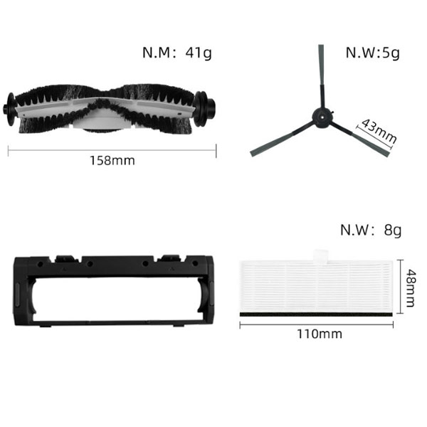  Replacement Kits For Vactidy Nimble T6 _1
