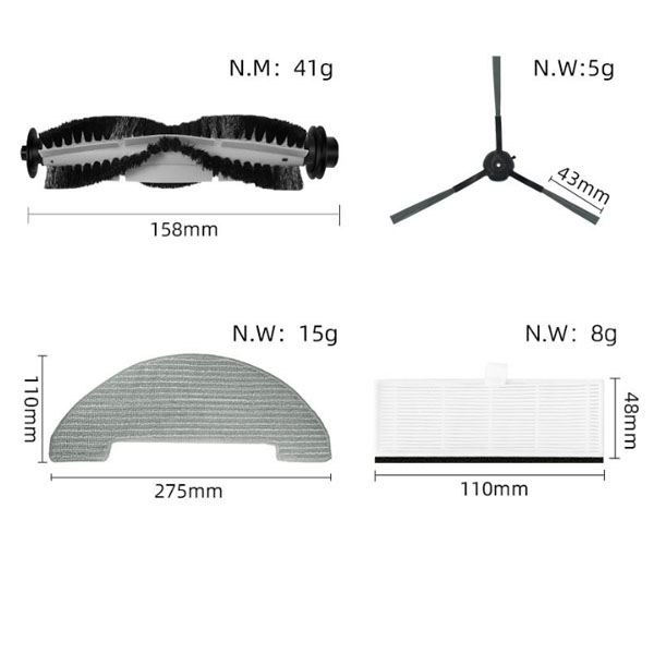  Replacement Kits For Vactidy Nimble T7 T8 _3