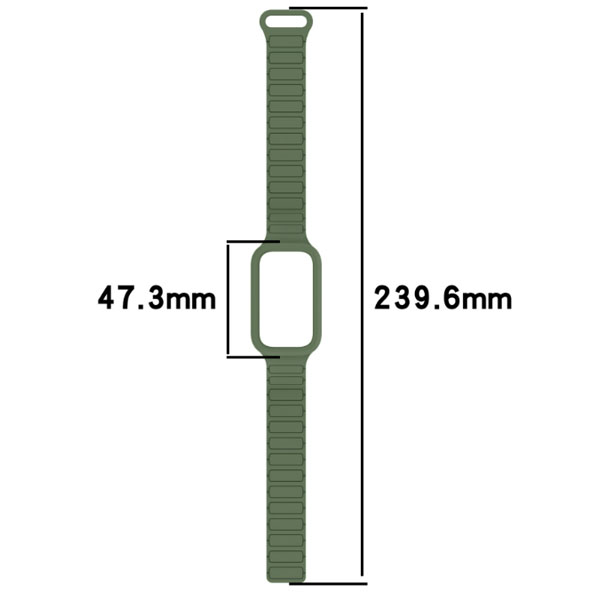  Magnetic watchband for mi Band 9 Active / Redm Band 3 _2