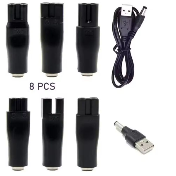  Electric Hair Clipper Shaver Power Adapter Razor Charger Converter Hair Clippers Cable DC Connector Charging Heads Adapter _5