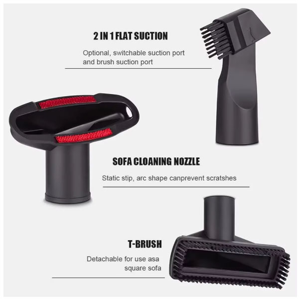   6 In 1 Brush Nozzle For 32mm Kit Of Floor Brush Vacuum Cleaner Household Vacuum Cleaner  _1