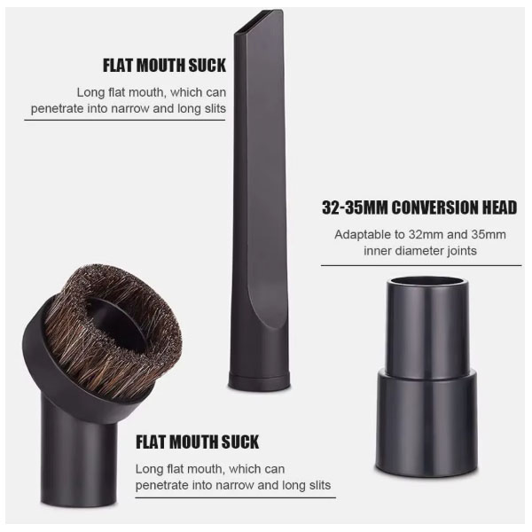   6 In 1 Brush Nozzle For 32mm Kit Of Floor Brush Vacuum Cleaner Household Vacuum Cleaner  _2