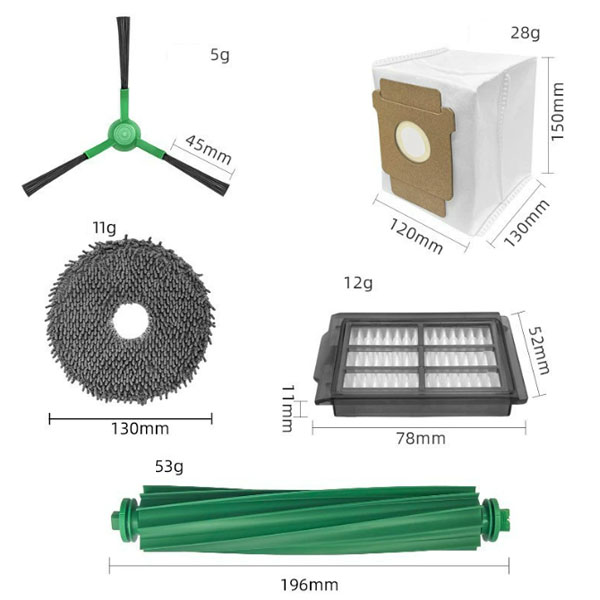  Replacement Kits For  iRobot Roomba Plus 405 Combo / 505 Combo  _1