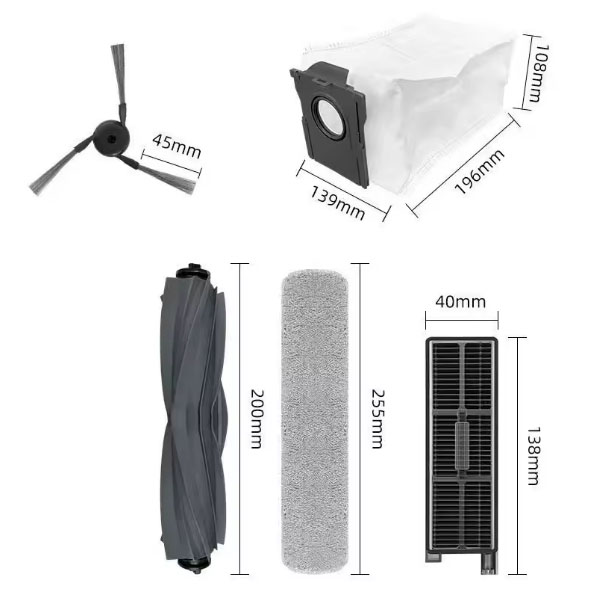  Replacement Kits For  Dreame Mova Z50 Ultra / Z5 / Z5 Pro _1