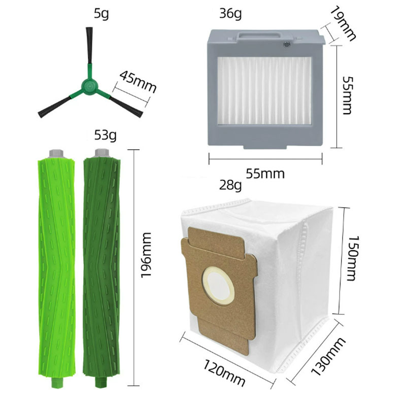  Replacement Kits For iRobot Roomba Max 705 Vac / Roomba Plus 504 Vac _4