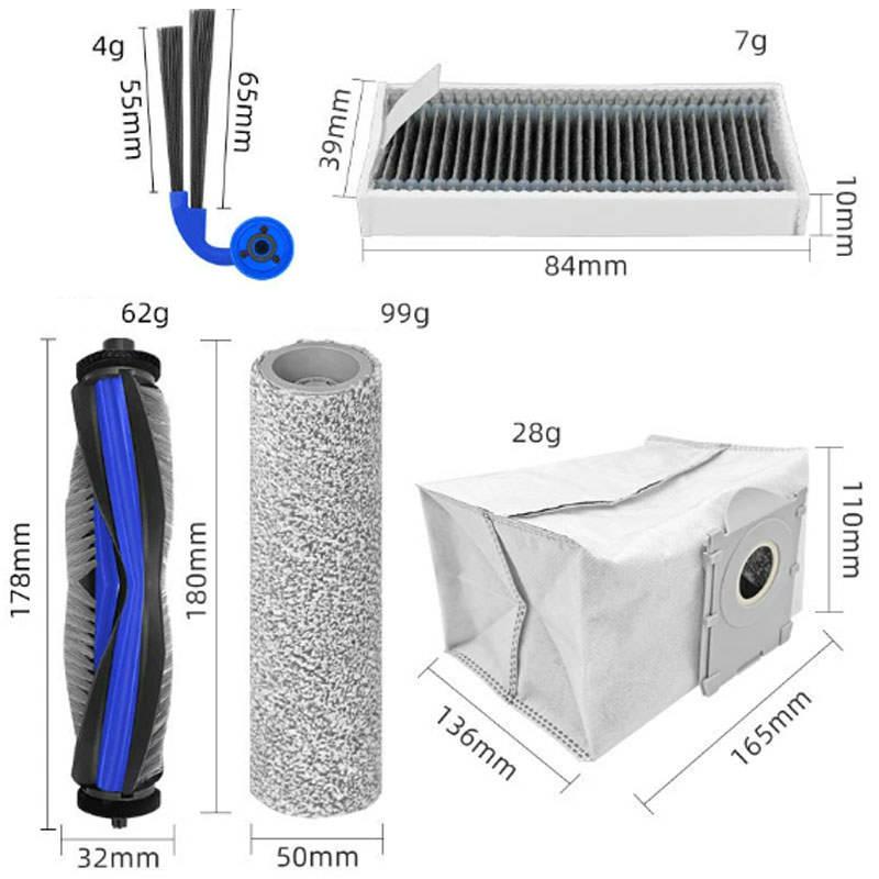  Replacement Kits For Ecovacs  X11 Pro/ X11 _1