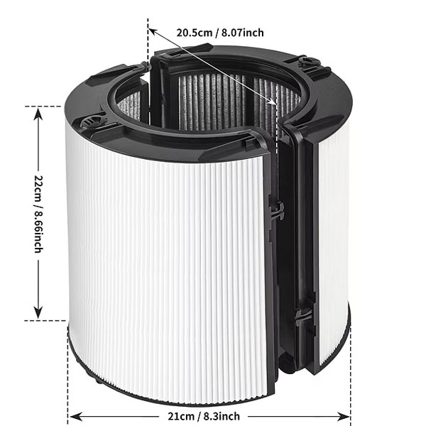   Filter Replacement for Dyson PH01 PH02 PH03 PH03A PH04 HP04 HP06 HP07 HP09 DP04 TP04 TP06 TP07 TP09 TP7A TP47A Air Purifier  _1
