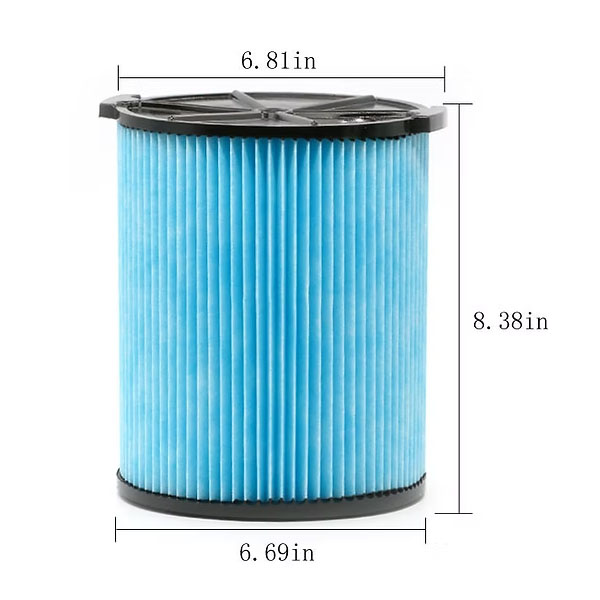  Dust Pleated Paper Filter for Ridgid VF5000 WD1450 WD0970 WD1270 WD09700 WD06700 Wet Dry Vacuum Parts Accessories _1