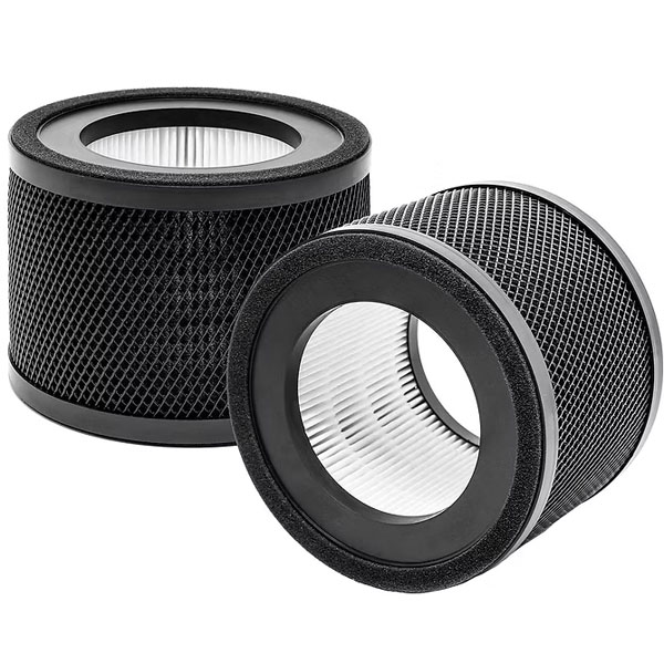  2pcs True Replacement Filter for Tao Tronics TT-AP001 /VAVA VA-EE014 Air Purifier 3-in-1 Grade True and Activated Carbon Filter Parts Accessories  _2