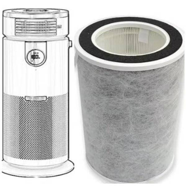  Shark HP200 HP201 HP202 Replacement HEPA Filter - High Efficiency Air Purifier Filter for Shark HP200 HP201 HP202 Series _3