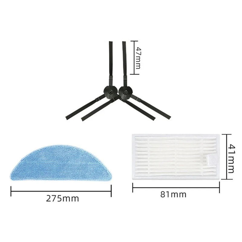  Replacement Kits For iLife V9/V9 Pro/G9/G9 Pro/A12 Pro _3