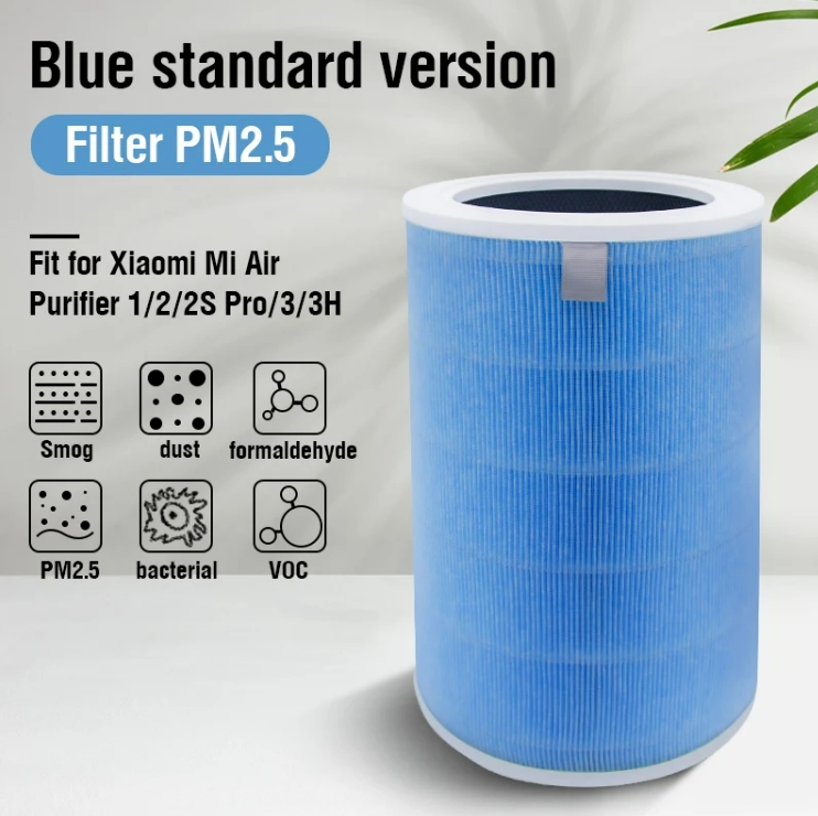   (blue)Air Purifier Filter Replacement Hepa Filter For Xiaomi 1/2/2S/pro/3/3H    _1
