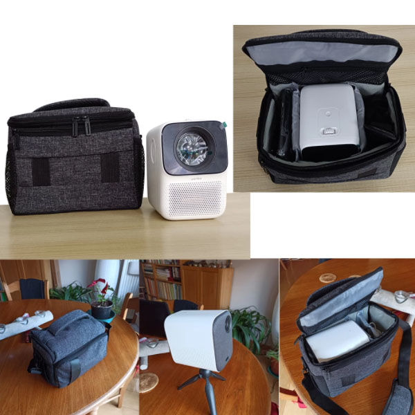   Projector Storage Bag for Xiaomi Wanbo T2 MAX Mini Projector XGIMI halo mini projector _1