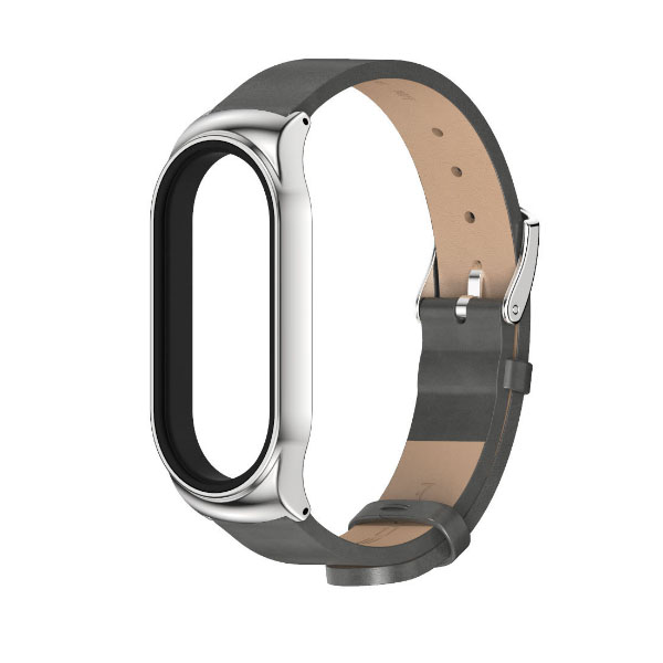  mijobs PU leather strap for miband  7/ 7 NFC 