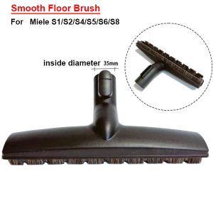 Replacement Set SBB Parquet Anti-Collision Smooth Floor Brush With Horsehair For Miele Vacuum Cleaner 35 MM 1 3/8 Inch