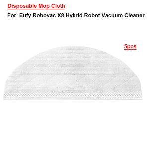 Disposable Mop Cloth For Eufy Robovac X8 Hybrid Robot Vacuum Cleaner